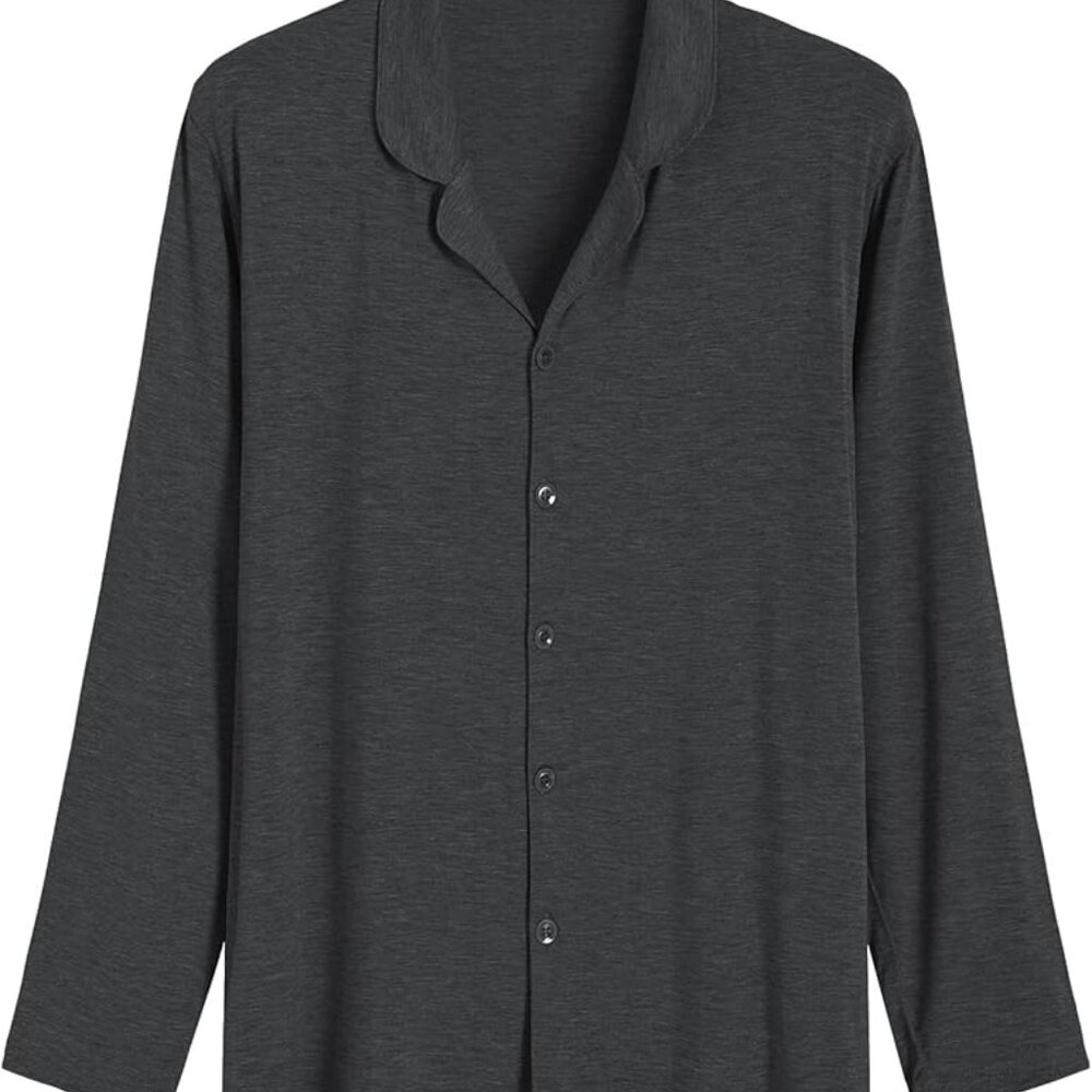 NWT - Latuza Gray Pajama Top - Size XL